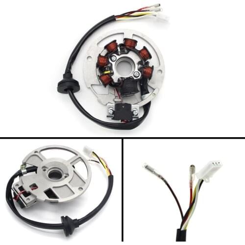 Motorcycle Generator Stator Coil Comp For Scarabeo 50 2T 1993 1994 1995 1996 1997 - 2011 AP8212701 Engine Ignition Stator Coil