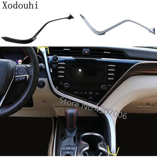 Car Glove Box Cover Trim Middle Console Control Dashboard Instruction GPS Panel For Toyota New Camry XV70 2017 2018 2019 2020