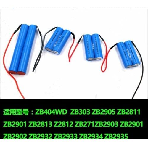 12v 2300mah Ni-mh Aa Battery Pack Nimh for Handheld Robot Vacuum Cleaner ZB2901 ZB2902 2903 2905 ZB2811 ZB2934 ZB404WD ZB3