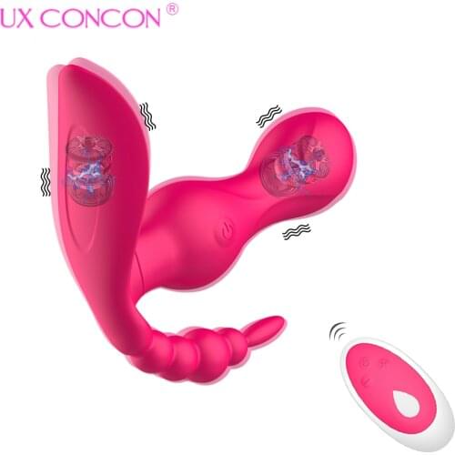 Wearable Panties Dildo Vibrators for Women Masturbator G Spot Clitoris Stimulator Wireless Remote Vibrator Adult Sex Toys