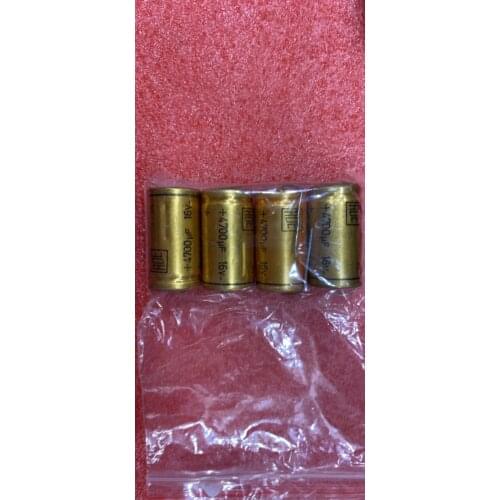 .The new ROE EGM series 4700uF / 16V Gympie axial electrolytic capacitors ( German original box ) 2PCS -1lot