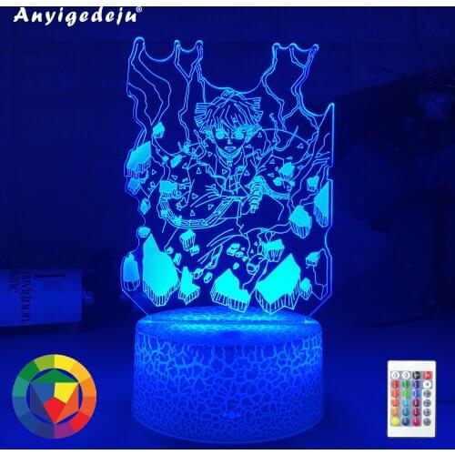 New 3d Illusion Kids Night Light Football 7 Colors Changing Nightlight for Child Bedroom Atmosphere Soccer Room Desk Lamp Gifts