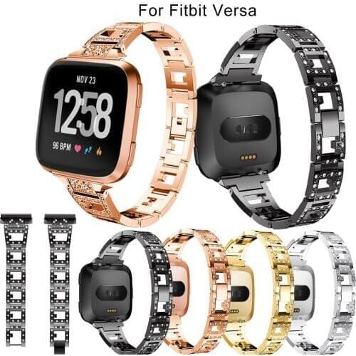 For Fitbit Versa new fashion watch strap replacement wristband aluminum bracelet for Fitbit Versa bracelet watchband accessories