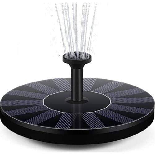 Floating Solar Fountain Garden Water Fountain Pool Pond Decoration Solar Panel Powered Fountain Water Pump Garden Decoration