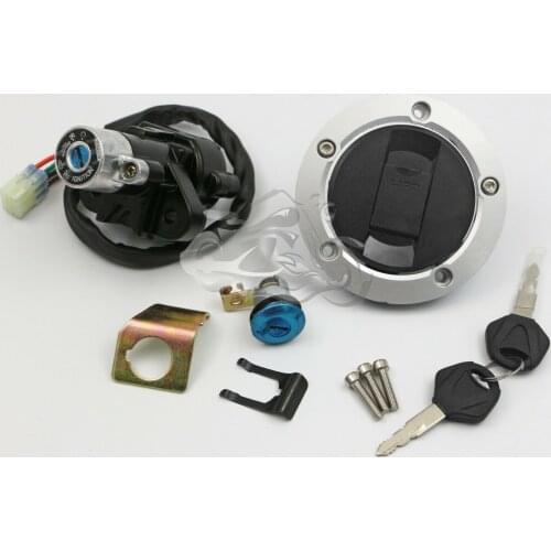 Fit For GSXR600 GSX-R 750 GSXR 1000 2004 - 2015 Ignition Switch Fuel Gas Cap Lock Key Set GSXR750 GSXR1000 2005 2006 2007 K11