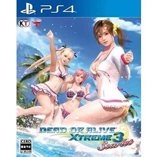 PS4 Dead or Alive Xtreme 3: Scarlet Asia Version Turkey Shipment Fast Shipping Original Playstation 4 Game