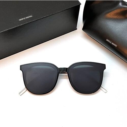 2018 Gentle FLATBA MA MARS Designer ladies sunglasses Mirror sun glasses Vintage Female oculos flat lens glasses for men women