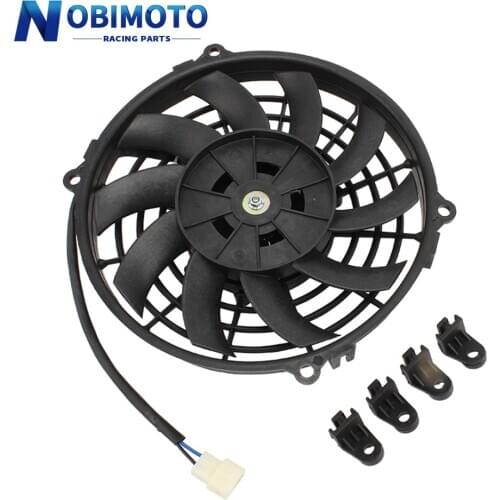 High Performance Motorcycle Oil Cooler Electric Radiator Cooling Fan Engine Radiator For Dirt Bike Motorcycle ATV Quad Buggy