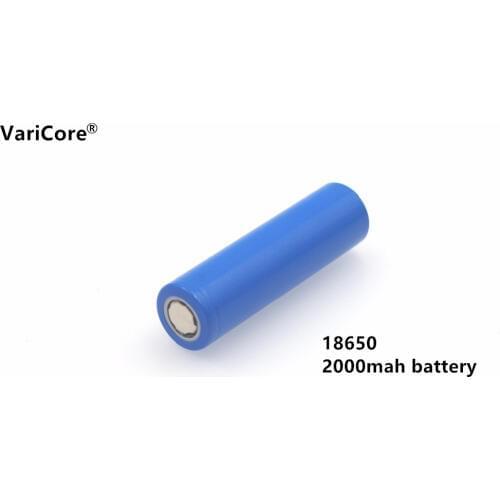 5 pcs.. New 18650 Rechargeable Battery 3.7V 2000 mAh 5C Power Discharge Li-ion Battery Group Flashlight for Mobile Device