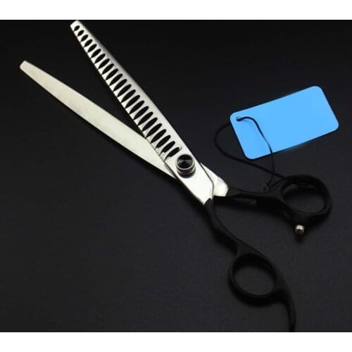 8 inch Dog Pet left hand Thinning Scissors Grooming Shears Professional Pet Scissors High Quality Hair Trimming Tools Tesoura