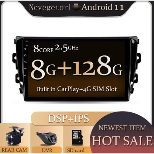 For Zotye T600 2014 - 2019 Car Radio Multimedia Video Player Navigation GPS Android 11 No 2din 2 din dvd