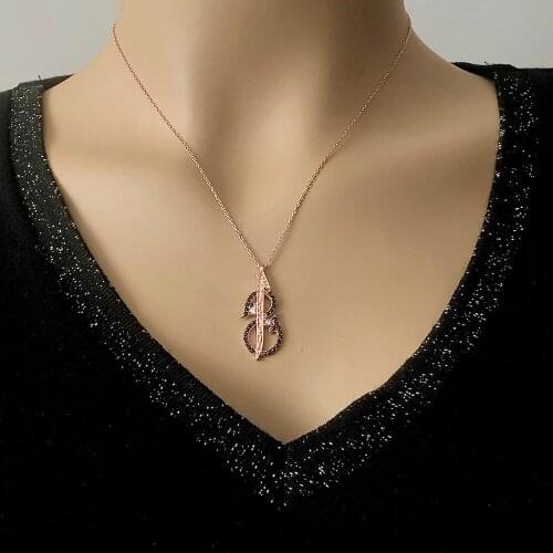 Endless 925 Sterling Silver Necklace Women Girls Gift Jewelry Accessories Fashion Handmade Elegant Chain