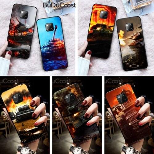 World of Tanks Game Phone Case Cover for huawei mate 9 10 20 30 pro lite X Y5 6 7 9 prime Enjoy 7