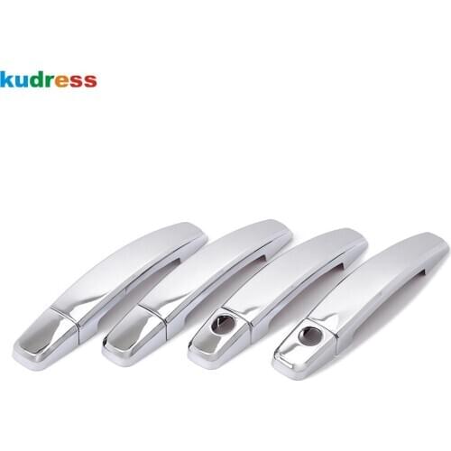 For Buick LaCrosse 2009 2010 2011 ABS Chrome Car Outer Door Handle Cover Trim Cap Frame Sticker Styling Exterior Accessories