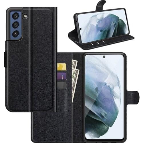 For Samsung Galaxy S21 FE Case Cover Wallet Leather Flip Leather Phone Case For Samsung Galaxy S21 FE High Quality Stand Cover