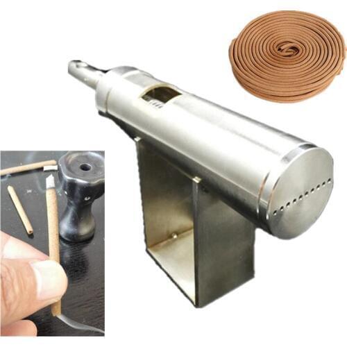 Natural manual hand operate backflow stick incense extruder making machine