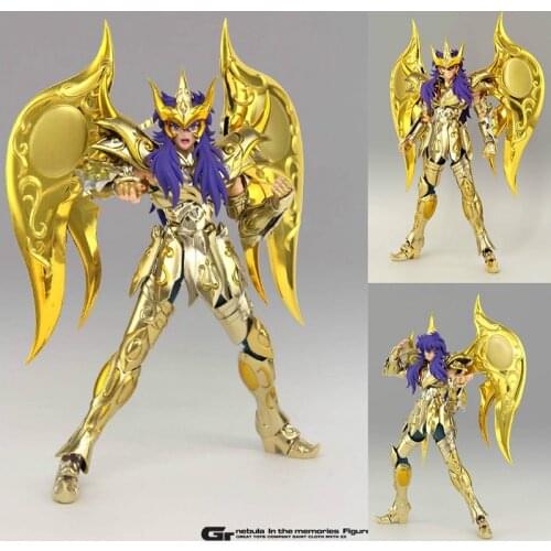 Great Toys Saint Seiya Myth Cloth Soul of God EX Milo Scorpio The Knights of the Zodiac Action Figure Metal Armor GT Model Gifts