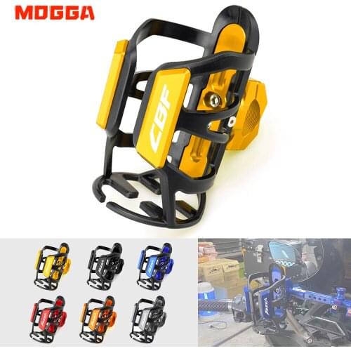 Beverage Water Bottle Cage For Honda CBF 125 150 250 500 600 600S 1000 CBF1000 CBF125 CBF150 CBF250 Drink Cup Holder Motorcycle