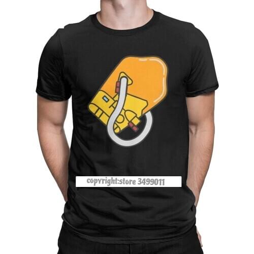 Mens Death Stranding BB Pod Tshirts Pure Cotton Clothes Casual Crew Neck Tees Unique Hip Hop Tee Shirt