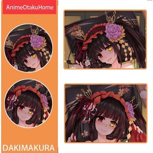 Anime Manga DATE A LIVE Tokisaki Kurumi Throw Pillow Cover Hugging Body Pillowcase Otaku Bedding Dakimakura Pillow Case Gift