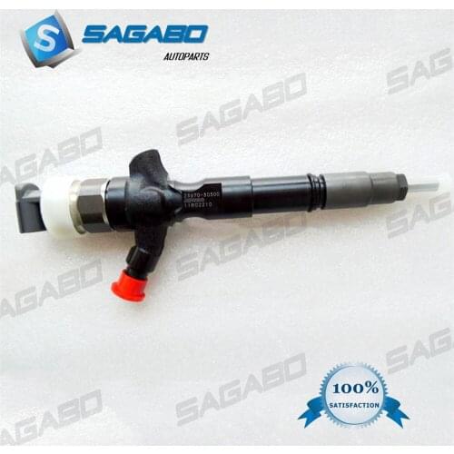 6pcs DIESEL FUEL INJECTOR GENUINE AND BRAND NEW 295050-1170, 095000-6750, 095000-6751, 095000-6752, 095000-6754, 23670-E0030