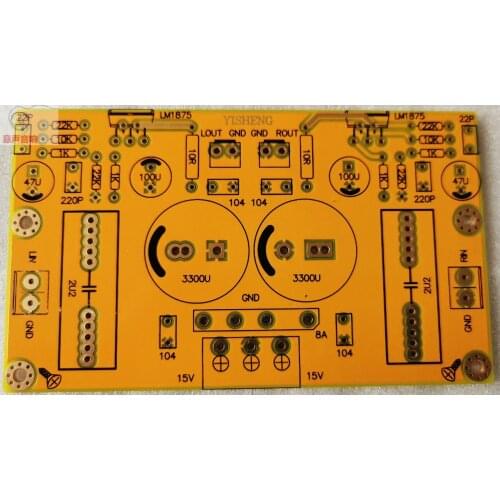 LM1875 HIFI Amplifier PCB
