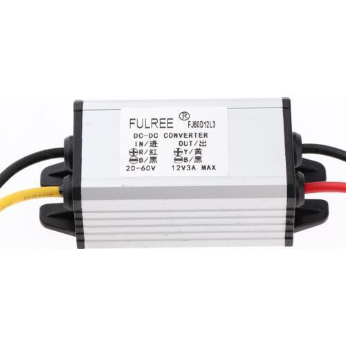 20-60V To 12V 3A 36W DC/DC Buck Converter StepDown Car Power Supply Module#2