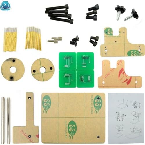 BDM Frame With Aapters Works BDM Programmer CMD 100 Full Sets Fits For FGTECH bdm100 kess use for ktag k-tag ECU programmer tool
