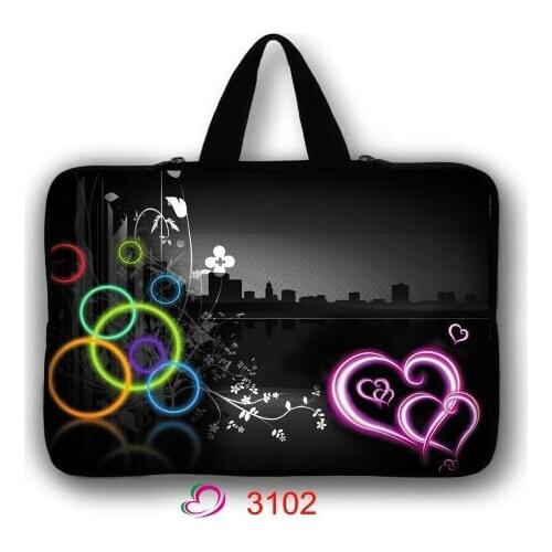 Hearts 11.6 12 13 13.3 14 15.6 Waterproof Laptop Bag Carry Case For Macbook Pro/Air/Asus/Neoprene Notebook Computer Sleeve Cover