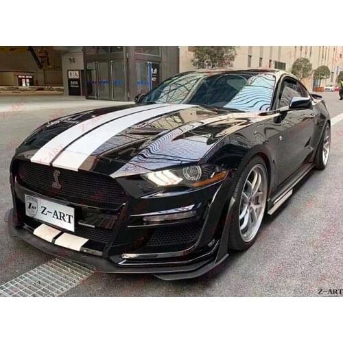 2020 Z-ART for Mustang GT500 front bumper retrofit body kit Mustang body kit new GT500 Body kit for Mustang 2018-2020
