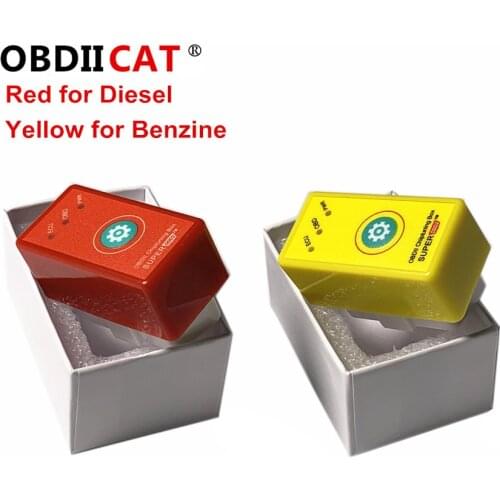 50pcs/lot Super OBD2 Car Chip Tuning Box Plug and Drive SuperOBD2 PowerProg More Torque As Nitro OBD2 Chip Tuning