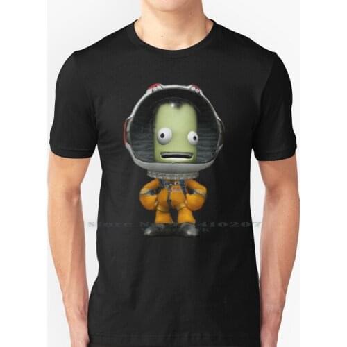 Kerbal T Shirt 100% Pure Cotton Program Ksp Kerbin Game Gaming