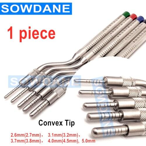 1 piece Dental Implant Osteotome Tool Dental Sinus Lift Lifting Bended ( Convex Tips) Tool Lab Pusher