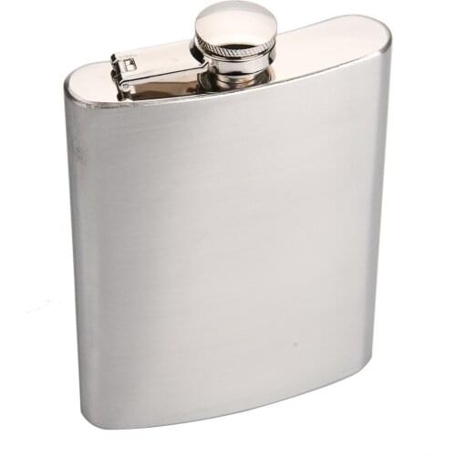 4-10 oz Wine Whisky Brandy Pot Outdoor Camping Hiking Party Bottle Hip Flasks Drinker Alcohol Portable Drinkware Stainless Steel