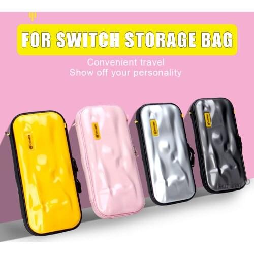 Colorful Bump Portable Hard Protective Storage Bag For Nitendo Switch Case Game Accessories with Adjustable Lanyard Dropshipping