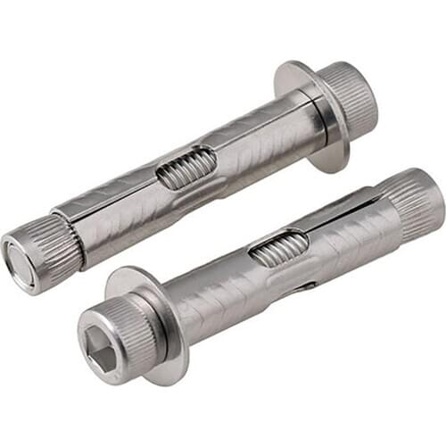 M6 M8 M10 M12 Hexagon Hex Socket Head Built-in Expansion Screw 304 Stainless Steel Allen Internal Expansion Concrete Anchor Bolt