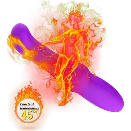 Powerful Female Shocking Vibrator Sex Toys Flexible Dildo Vibrators for Women Clitoris Stimulator G Spot USB heating vibrators