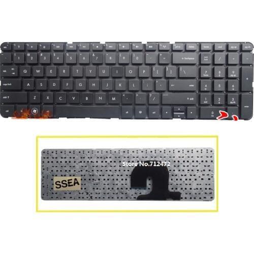 SSEA New laptop US Keyboard for HP Pavilion DV7 DV7-4000 DV7-4030 DV7-4050 DV7-4100 DV7T-4100 DV7-4269WM DV7-4177NR DV7-4165