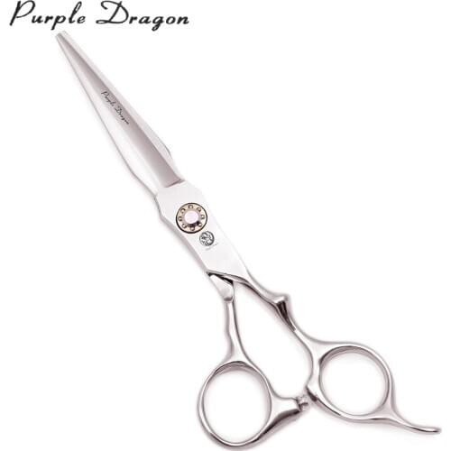 Hair Cutting Scissors Purple Dragon 5.5" 6.0" Japan 440C Professional Hairdressing Scissors Thinning Scissors 9024# Barber Shop
