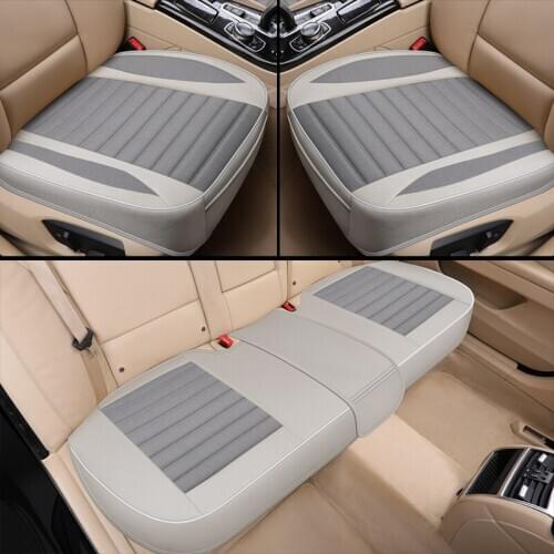 Ultra-Luxury Single Seat Without Backres Car Seat Protection Car Seat Cover Car-Styling for Most Four-Door Sedan&SUV
