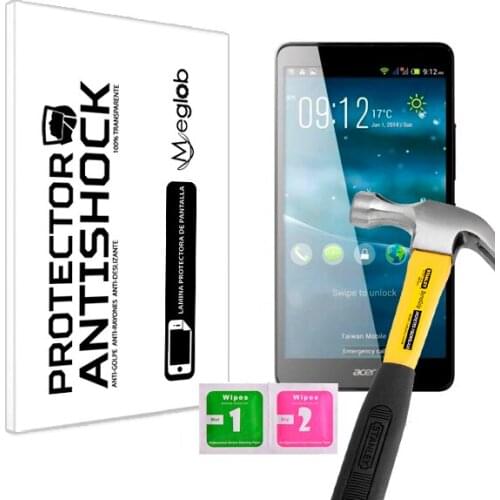 Protector de Pantalla Anti-Shock Anti-Golpe Anti-arañazos Compatible con Acer Liquid X1