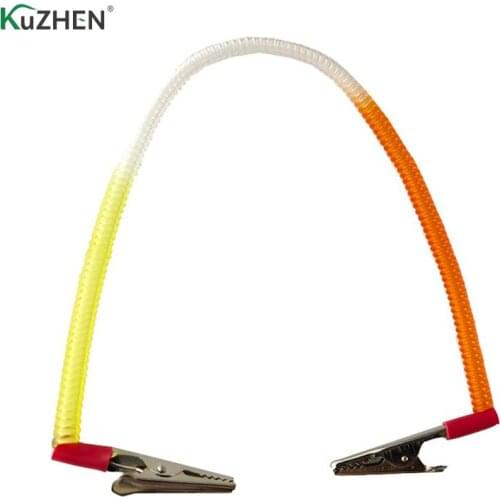 1pcs Coil Plastic Dental Patient BiB Clips Chains Napkin Holder Blue Dentist Tools Dental Materials