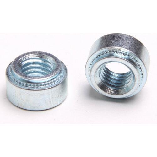 1PCS Pressure Riveting Pieces Of Environmental Pressure Riveting Nut Galvanized Carbon Steel M3-2*>1.4mm