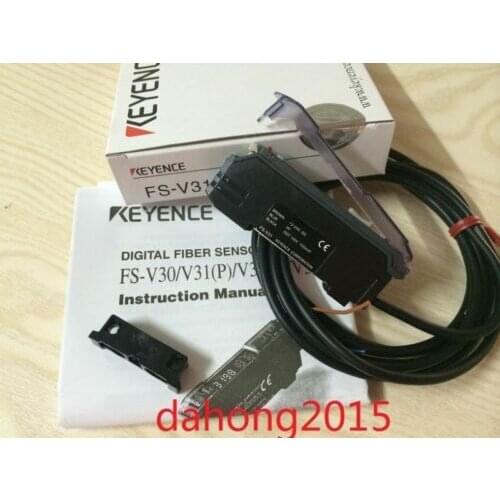 1pc New in box Keyence Digital Fiber Optic Sensor Switch Amplifier FS-V31 FSV31