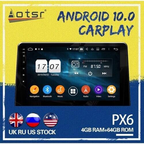 AOTSR Car gps navi For Peugeot partner 2020 Android 10.0 System Car GPS Navigation Touchscreen Octa core Car Radio play