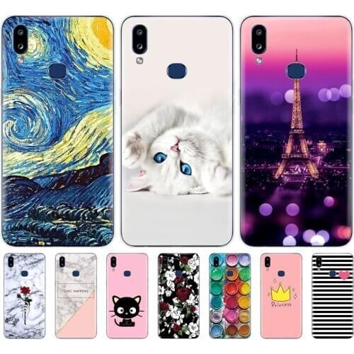 Case For Samsung A10S Case cover Soft Silicon phone Back Cover For Samsung Galaxy A10S GalaxyA10S A 10S A107F coque cute cat