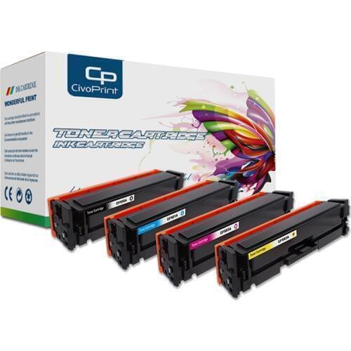 Civoprint Color Toner Cartridge CF500A CF500 500 500A CF501 Replacement for HP HM254 M254dw M254nw M280 M280nw M281 M281fdw