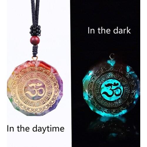 Dropshipping Orgonite Pendant Chakra Energy Necklace Orgonite