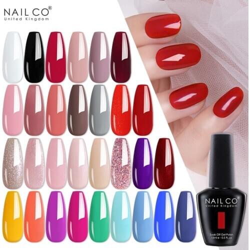 NAILCO 15ml Hot Sale Nail Gel Polish Permanent For Manicure Top Coat Soak Off UV LED Gel For Nail Art Varnish hybrid For Nails