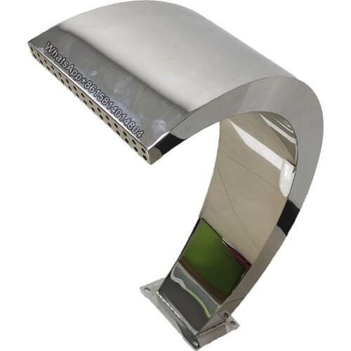 Swimming pool massager,Stainless steel 304 water curtain nozzle,arc nozzle,Fountain nozzle,Water jet massager 650*300mm